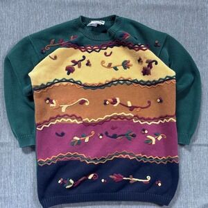 Mister Leonard Knit Floral Sweatshirt